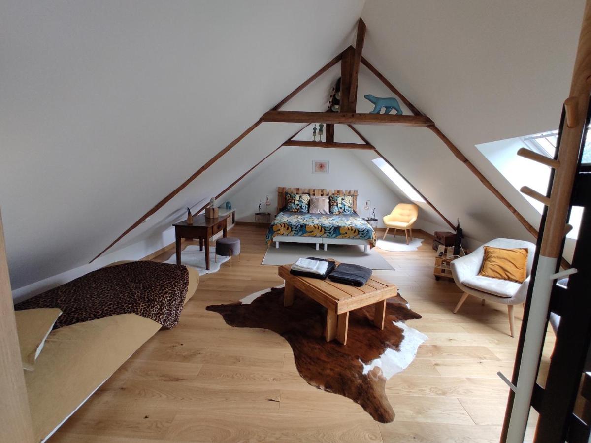 Aux Trois Palmiers Bed and Breakfast Saint-Brieuc Eksteriør billede