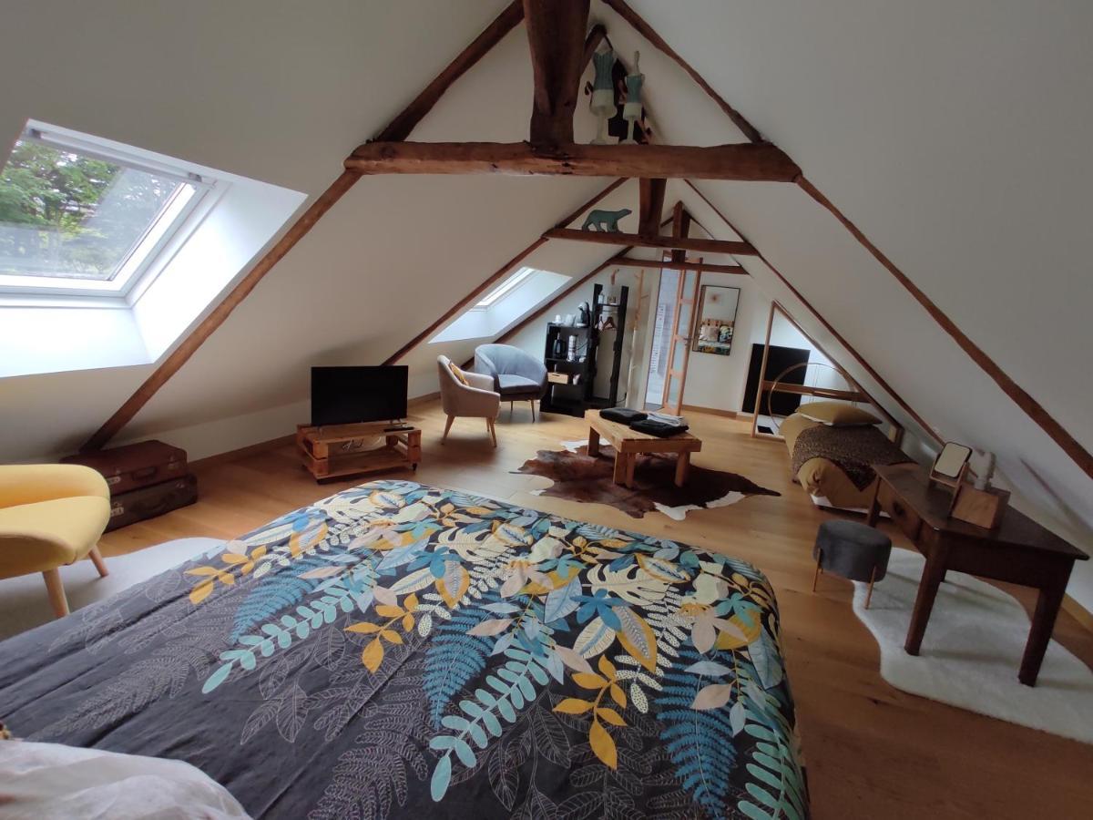 Aux Trois Palmiers Bed and Breakfast Saint-Brieuc Eksteriør billede