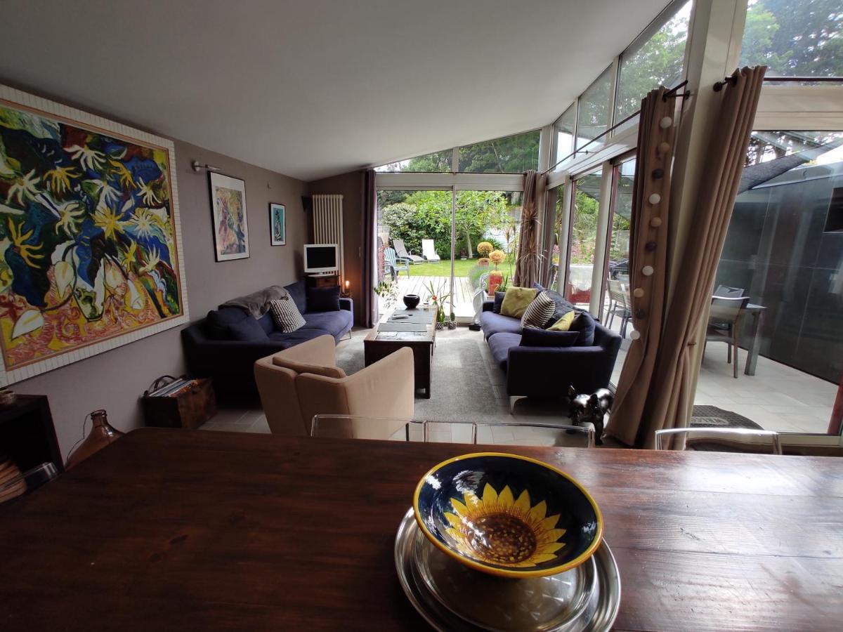 Aux Trois Palmiers Bed and Breakfast Saint-Brieuc Eksteriør billede