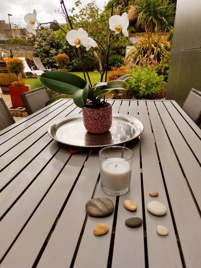 Aux Trois Palmiers Bed and Breakfast Saint-Brieuc Eksteriør billede