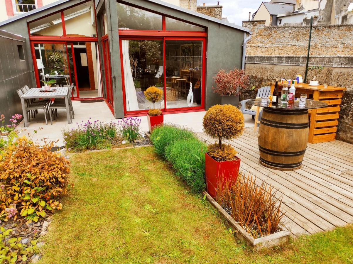 Aux Trois Palmiers Bed and Breakfast Saint-Brieuc Eksteriør billede