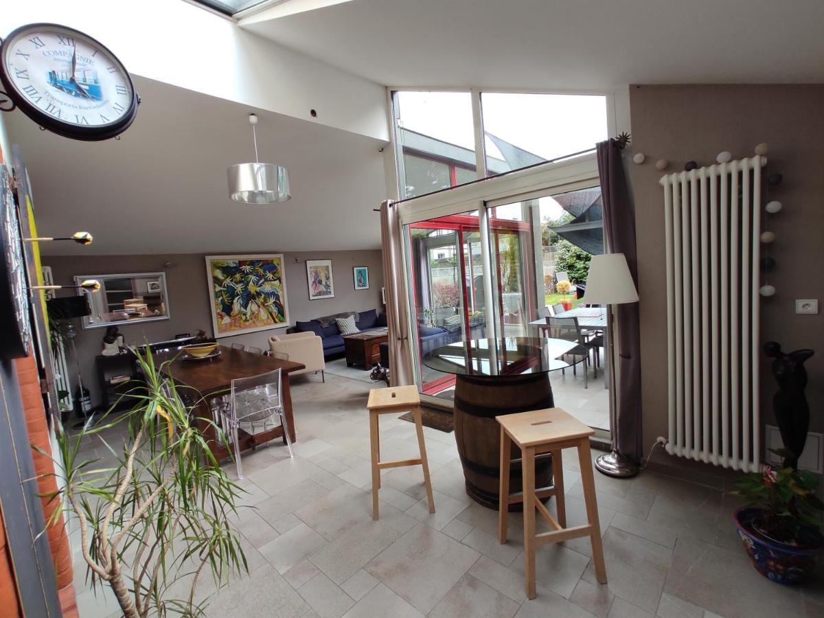 Aux Trois Palmiers Bed and Breakfast Saint-Brieuc Eksteriør billede